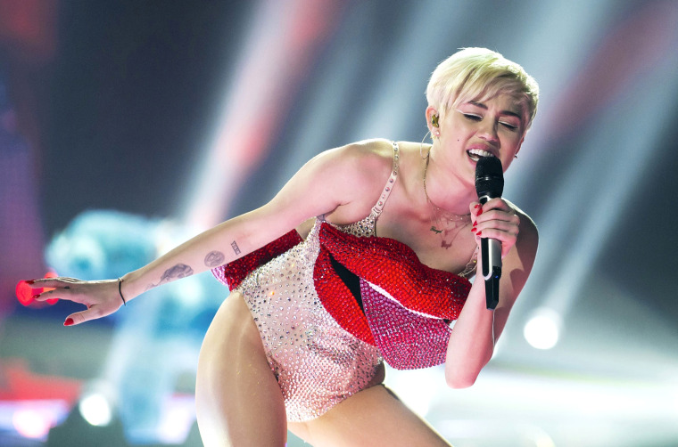 Image: BESTPIX - Miley Cyrus Performs At First Direct Arena In Leeds
