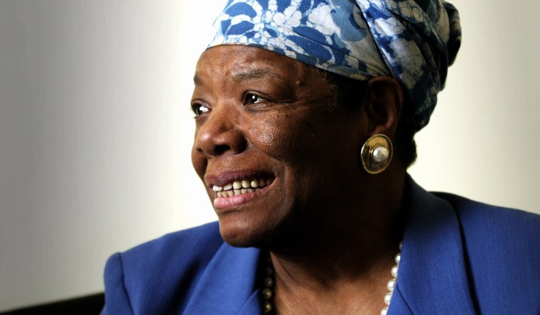 Image: Dr Maya Angelou
