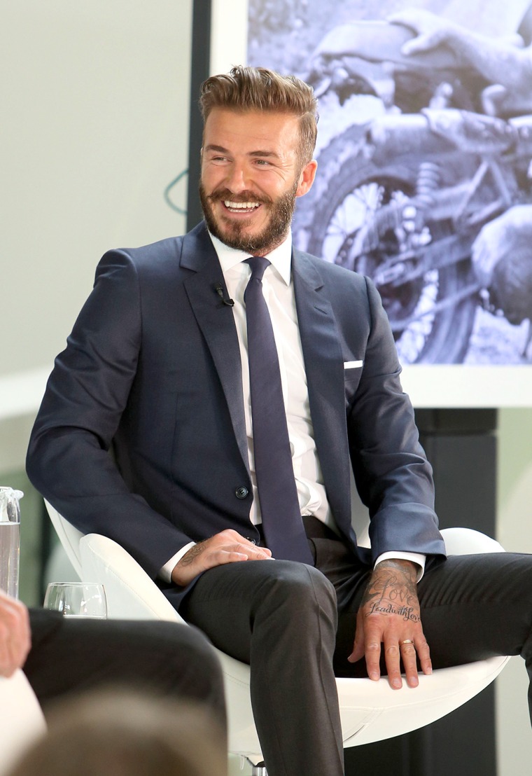 Image: \"David Beckham: Into The Unknown\" - Photocall