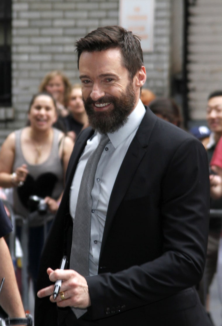 Image: Celebrities Visit \"Late Show With David Letterman\" - June 4, 2014