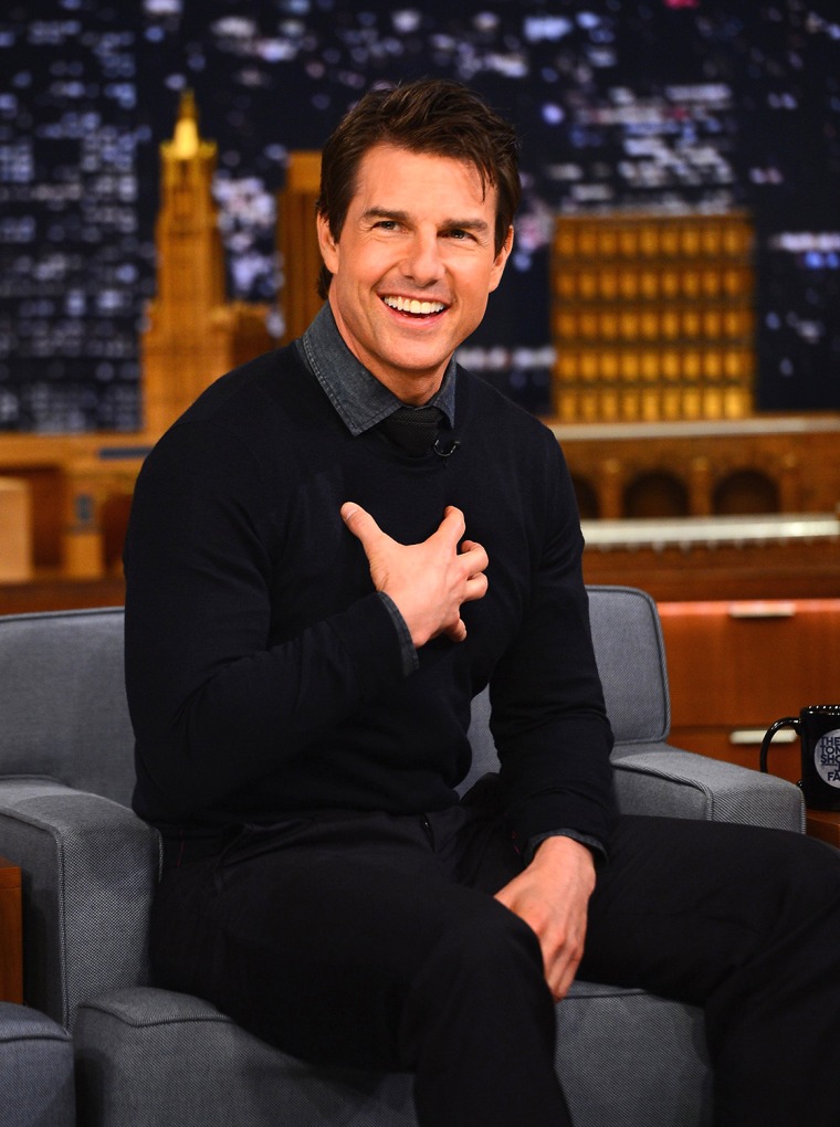 Image: Tom Cruise Visits \"The Tonight Show Starring Jimmy Fallon\"