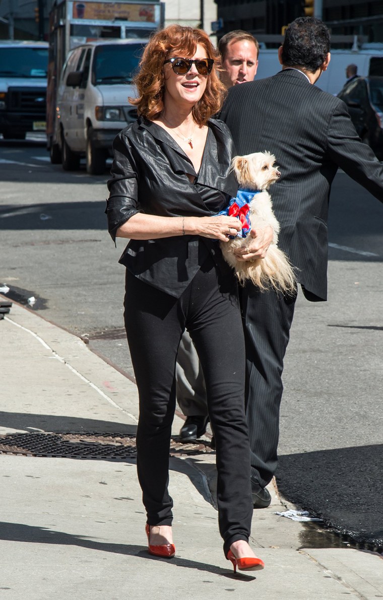 Image: Celebrity Sightings In New York City - June 16, 2014