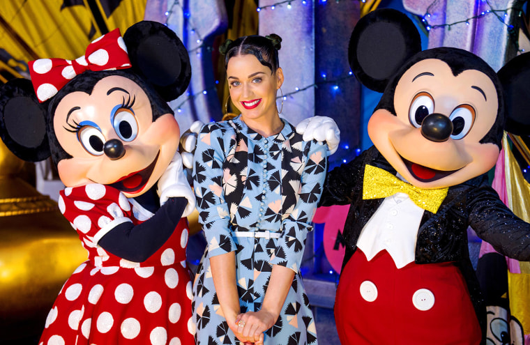 Image: BESTPIX:  Singer Katy Perry Celebrates The Fourth Of July At Walt Disney World