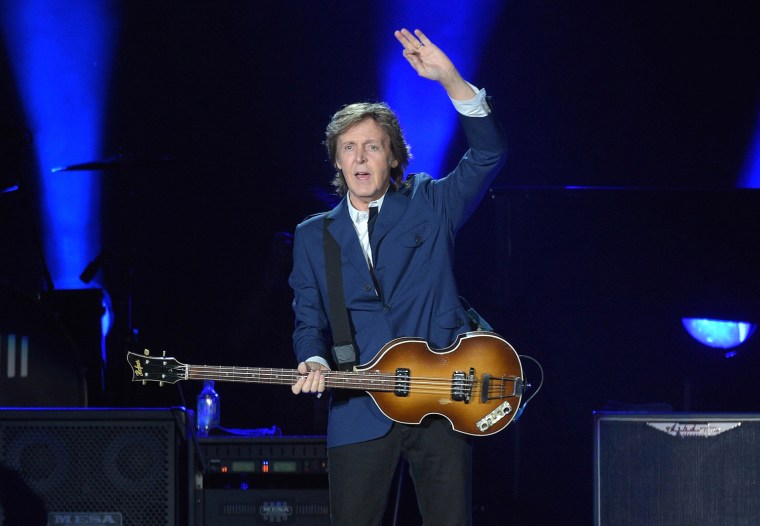 Image: BESTPIX - Paul McCartney Performs At Dodger Stadium