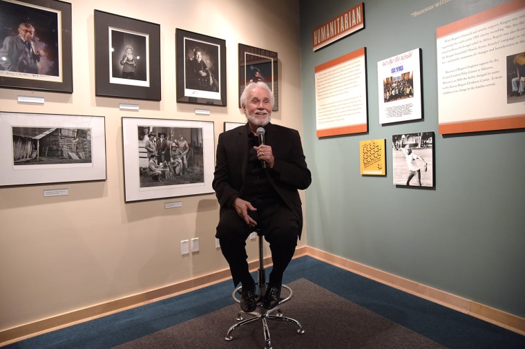 Image: Country Music Hall Of Fame Kenny Rogers Exhibit Opening Reception