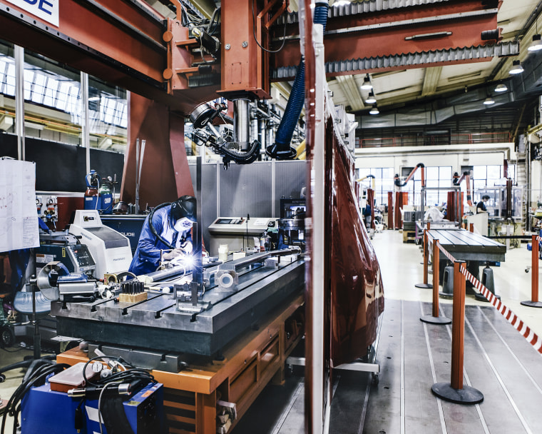 The Main Workshop building of CERN institute is one of the most important piece of CERN. It is the house of every experimental pieces used by the huge community of scientists working with the LHC (Large Hadron Collider)