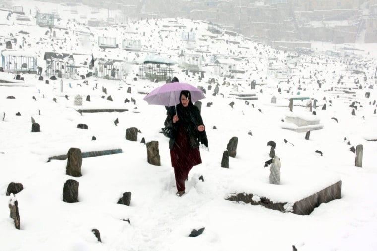 Image: Afghanistan winter weather