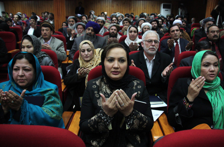 Image: President Karzai open new parliament in Kabul