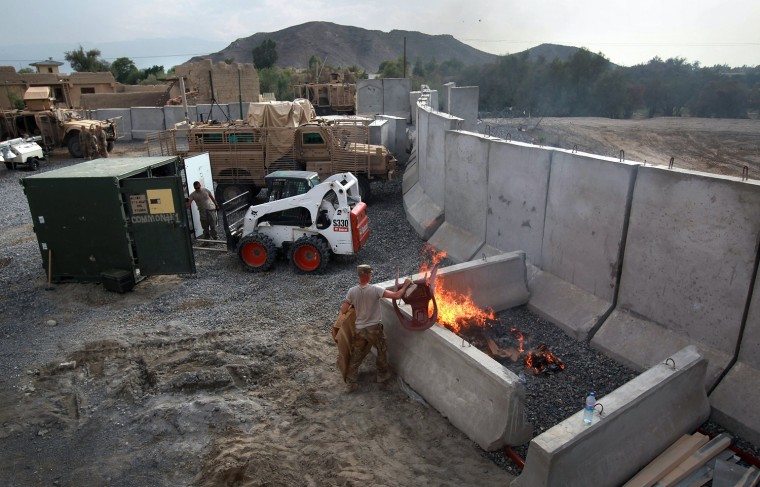 Image: U.S. Forces Reallign As Part Of Drawdown In Afghanistan