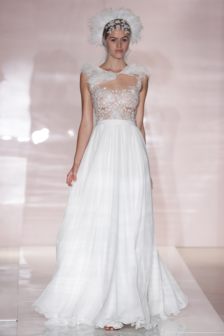Image: Fall 2014 Bridal Collection - Reem Acra - Show