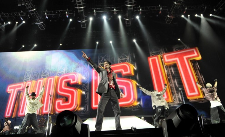 Image: Michael Jackson's Last Show Rehearsal
