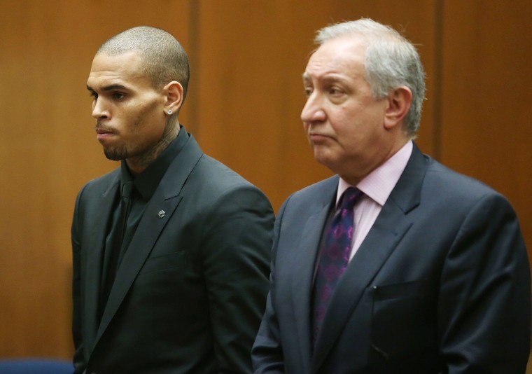 Image: Chris Brown In Court