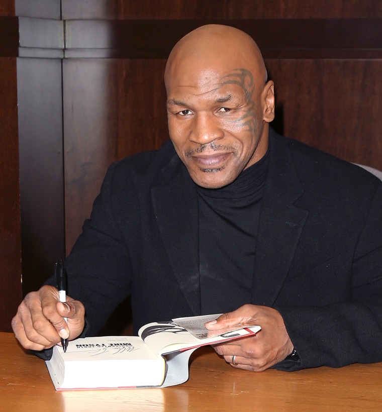 Image: Mike Tyson Book Signing For \"Undisputed Truth\"