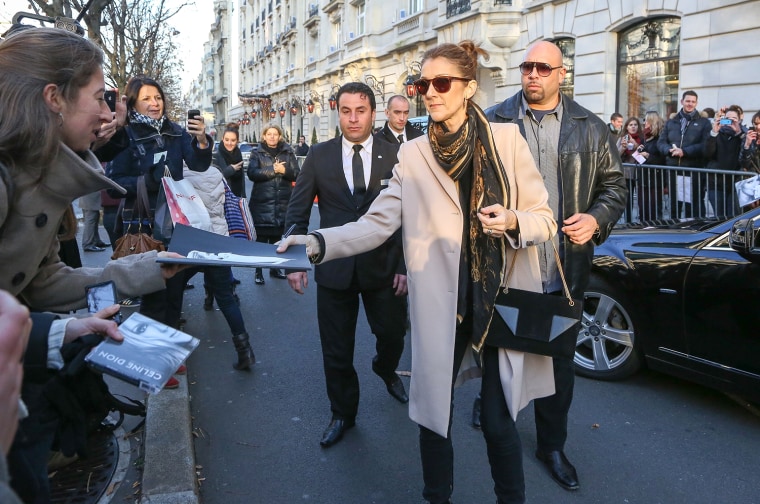 Image: Celine Dion Sighting In Paris