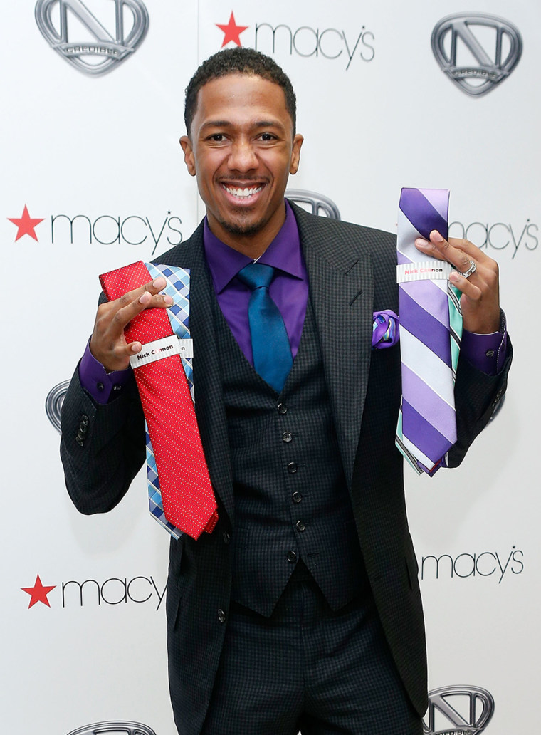 Image: Nick Cannon Visits Macy's Herald Square