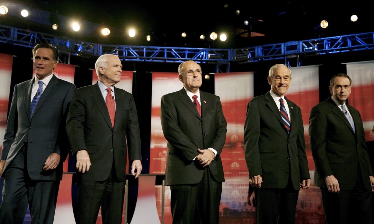 Image: USA Republican Presidential debate at Florida Atlantic University Boca Raton Florida