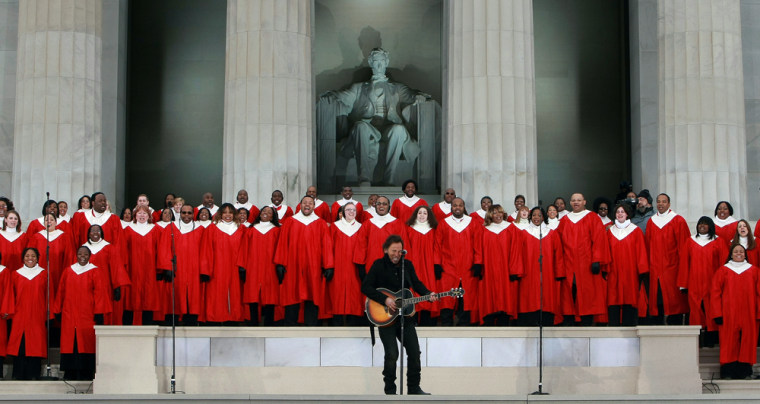 We Are One: The Obama Inaugural Celebration At The Lincoln Memorial
