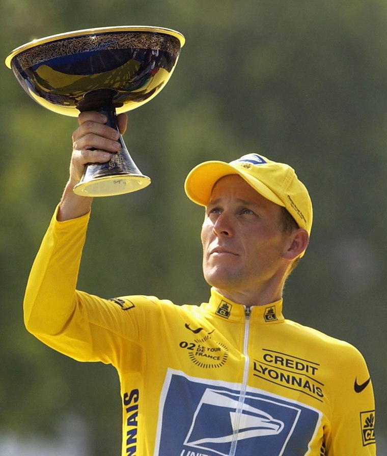 Armstrong Wins Fourth Tour De France