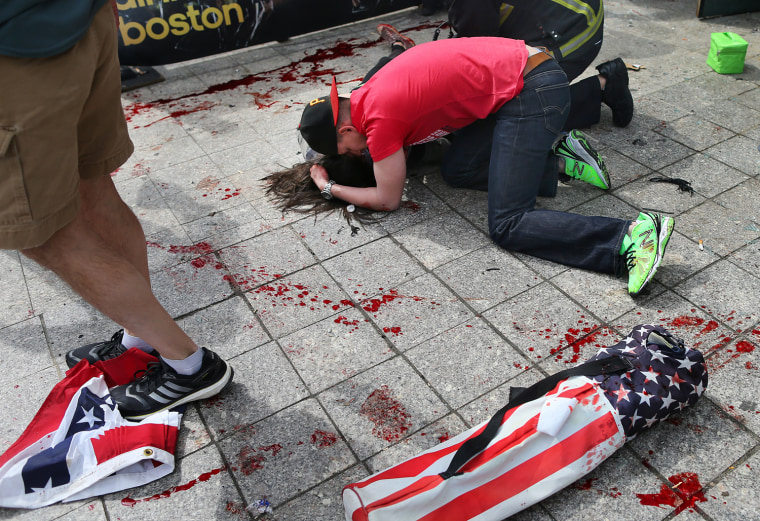 Image: Explosions At 117th Boston Marathon