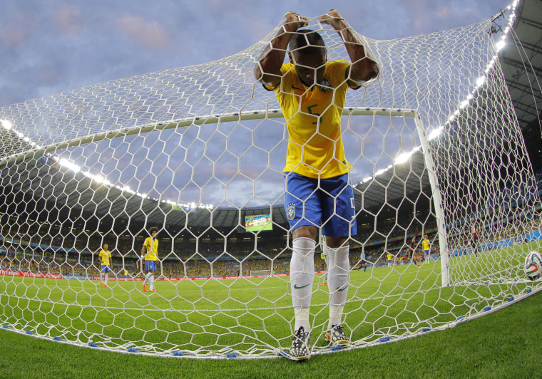 Image: Semi final - Brazil vs Germany