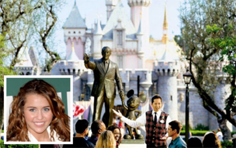 Her rep says Miley Cyrus “has no time for vacations.” But the tween star of “Hannah Montana” was certainly in a holiday frame of mind when celebrating her sweet 16 at the original Magic Kingdom.