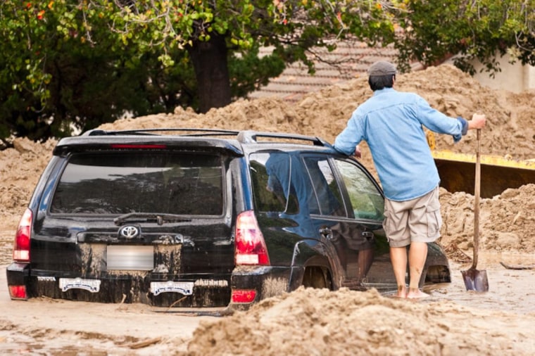 Flash flood in Loma Linda, CA