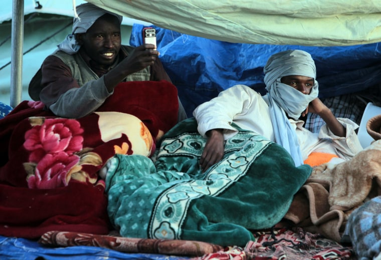 Image: Tunisia Libya Refugees