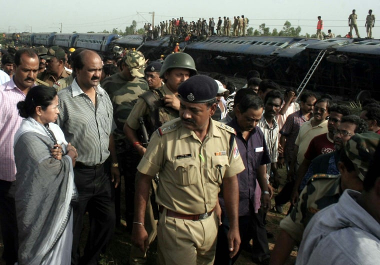 Indian Railway Minister Mamata Banerjee