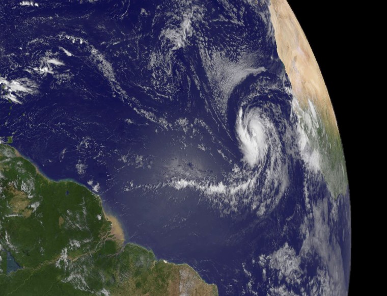 TROPICAL STORM FRED STRENGTHENS IN EASTERN ATLANTIC