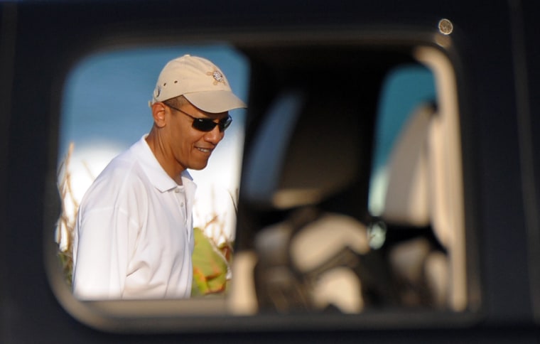 US-POLITICS-OBAMA-HOLIDAYS