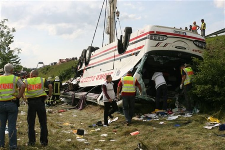 GERMANY BUS ACCIDENT