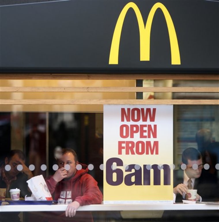 BRITAIN MCDONALDS