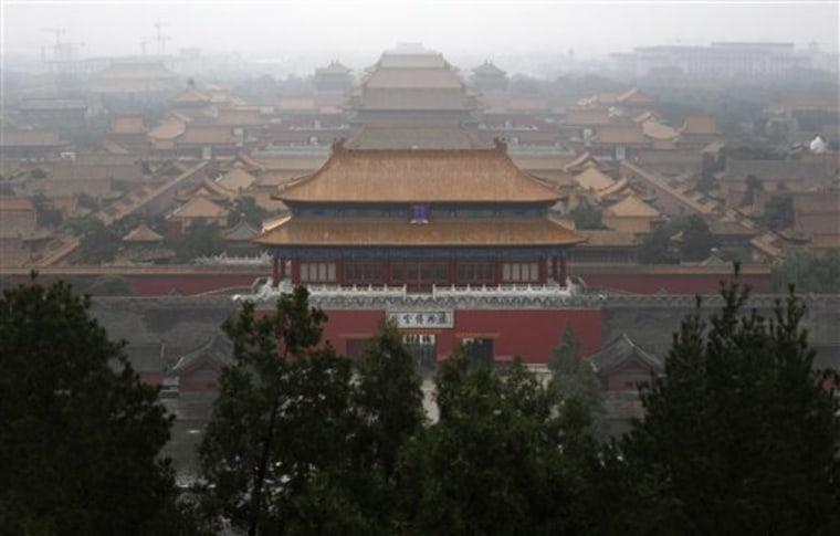 China Olympics Pollution