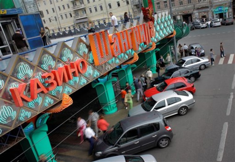 Russia Casinos Closure