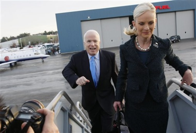 APTOPIX McCain 2008