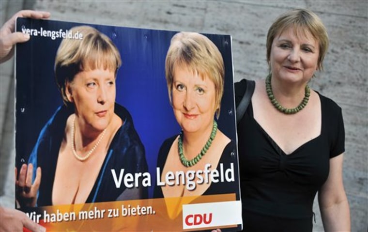 Germany Merkel Poster