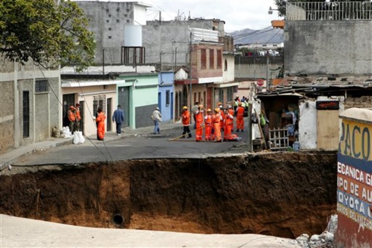 Guatemala Sinkhole