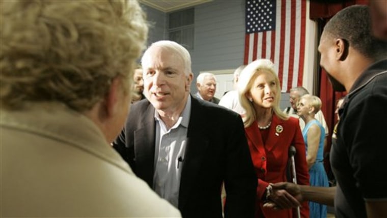 Sen. John McCain, R-Ariz., is wrapping up a weeklong tour through early voting states.