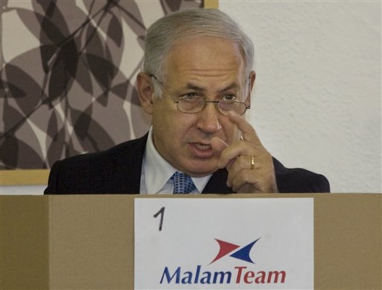 MIDEAST ISRAEL POLITICS LIKUD