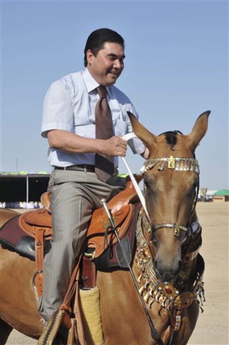 Turkmenistan Desert Lake