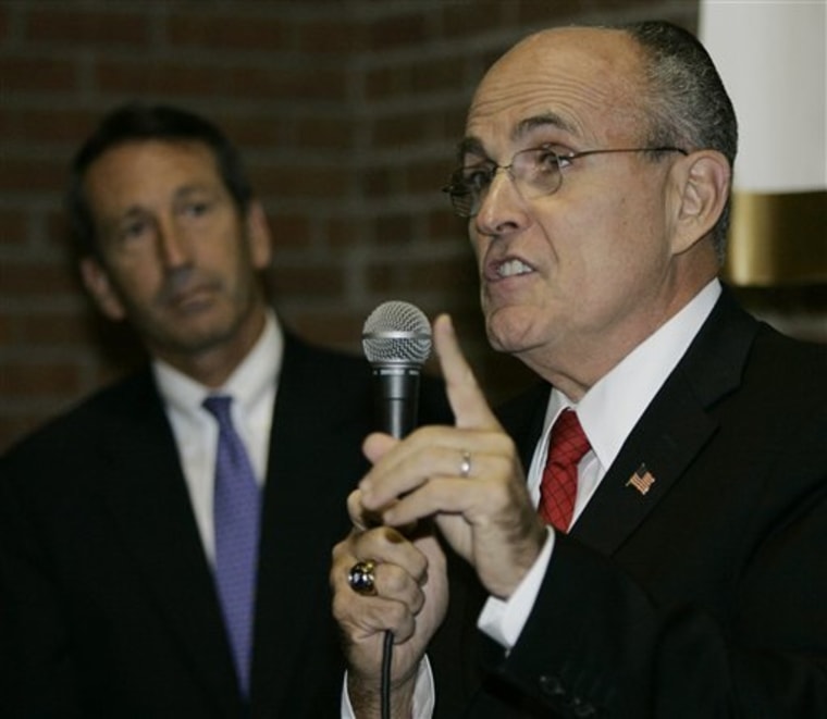 Former New York City mayor Rudy Giuliani, a moderate Republican, has filed papers to create the Rudy Giuliani Presidential Exploratory Committee.