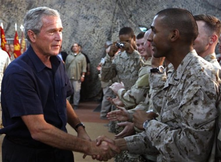 US Iraq Bushs Gamble