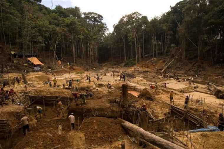 Brazil Amazon Gold Rush