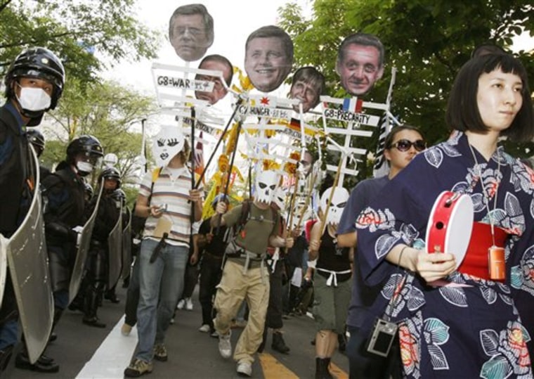Japan G8 Protest