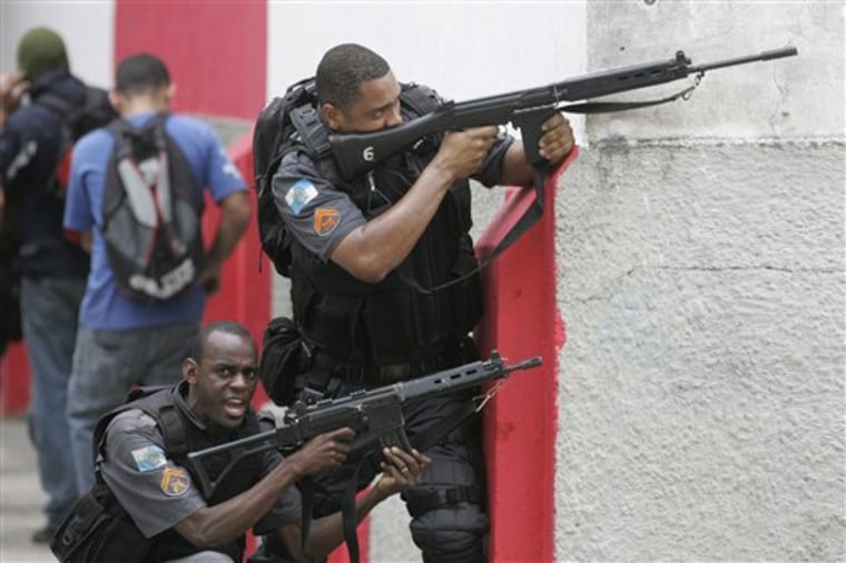 APTOPIX Brazil Violence