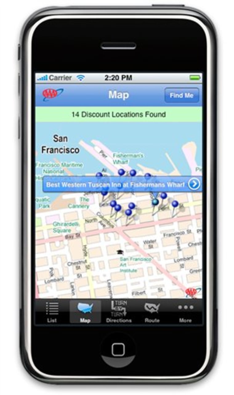Travel CyberTrips AAA App