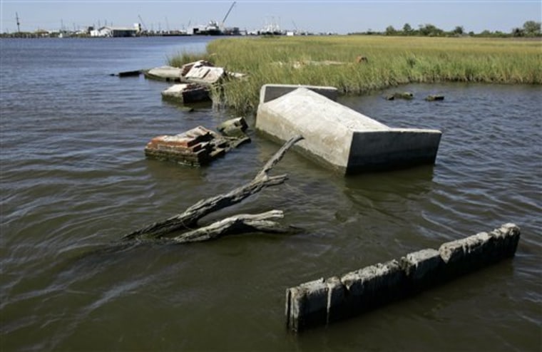 Katrina Oil Canals