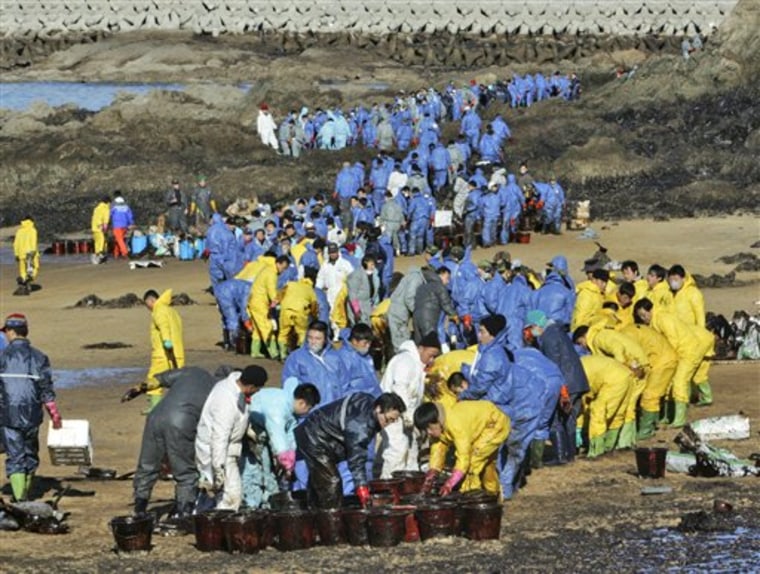 South Korea Oil Spill