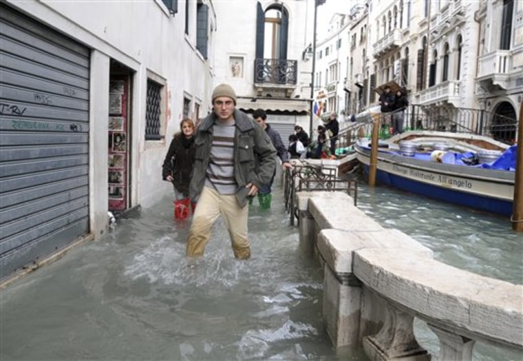 ITALY VENICE HIGH WATER