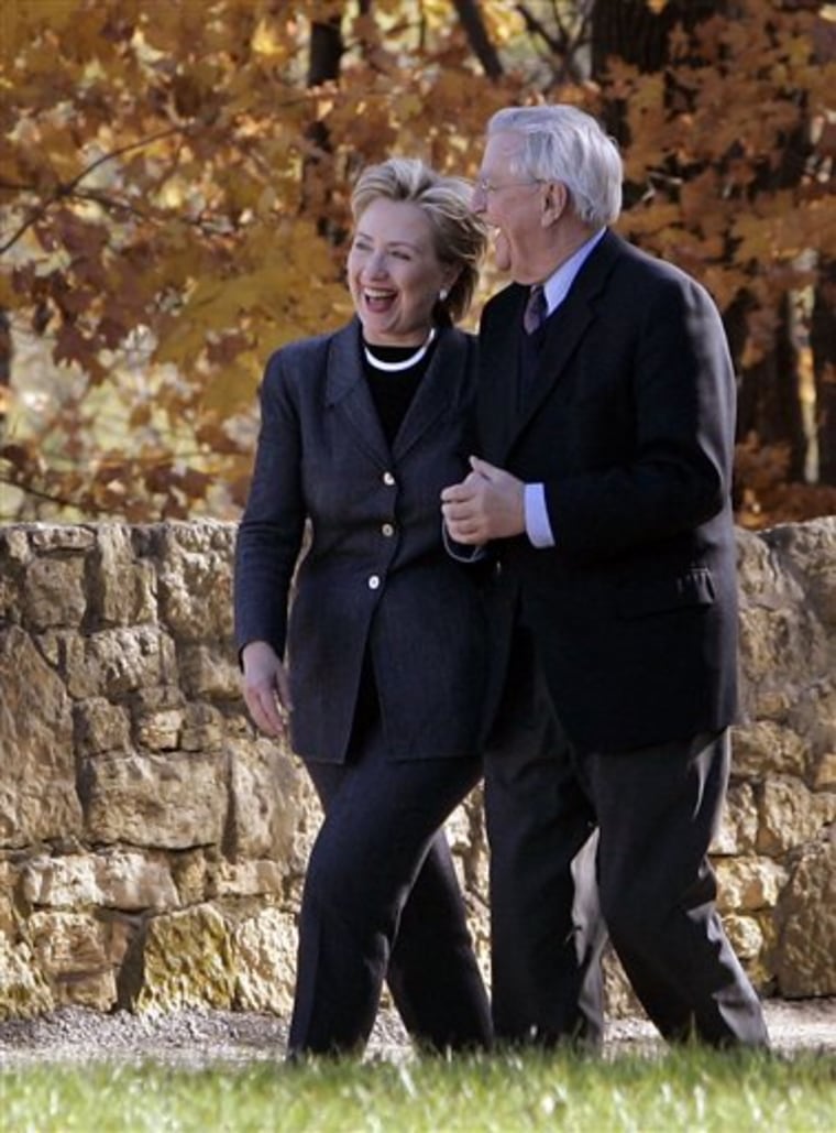 Clinton 2008 Mondale Endorsement